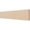 Ekena Millwork 2in. W x 6in. H x 28in. L Block Woodgrain TimberThane Rafter Tail, Primed Tan RFTUR02X06X28BLKRCPR - alternate 1